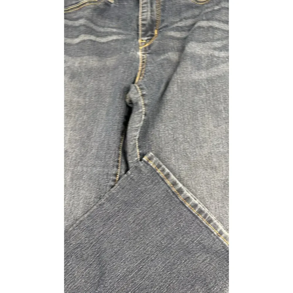 Signature Levi Strauss Bootcut Jeans Womens 32x34 Blue Wash Mid Rise Stretch